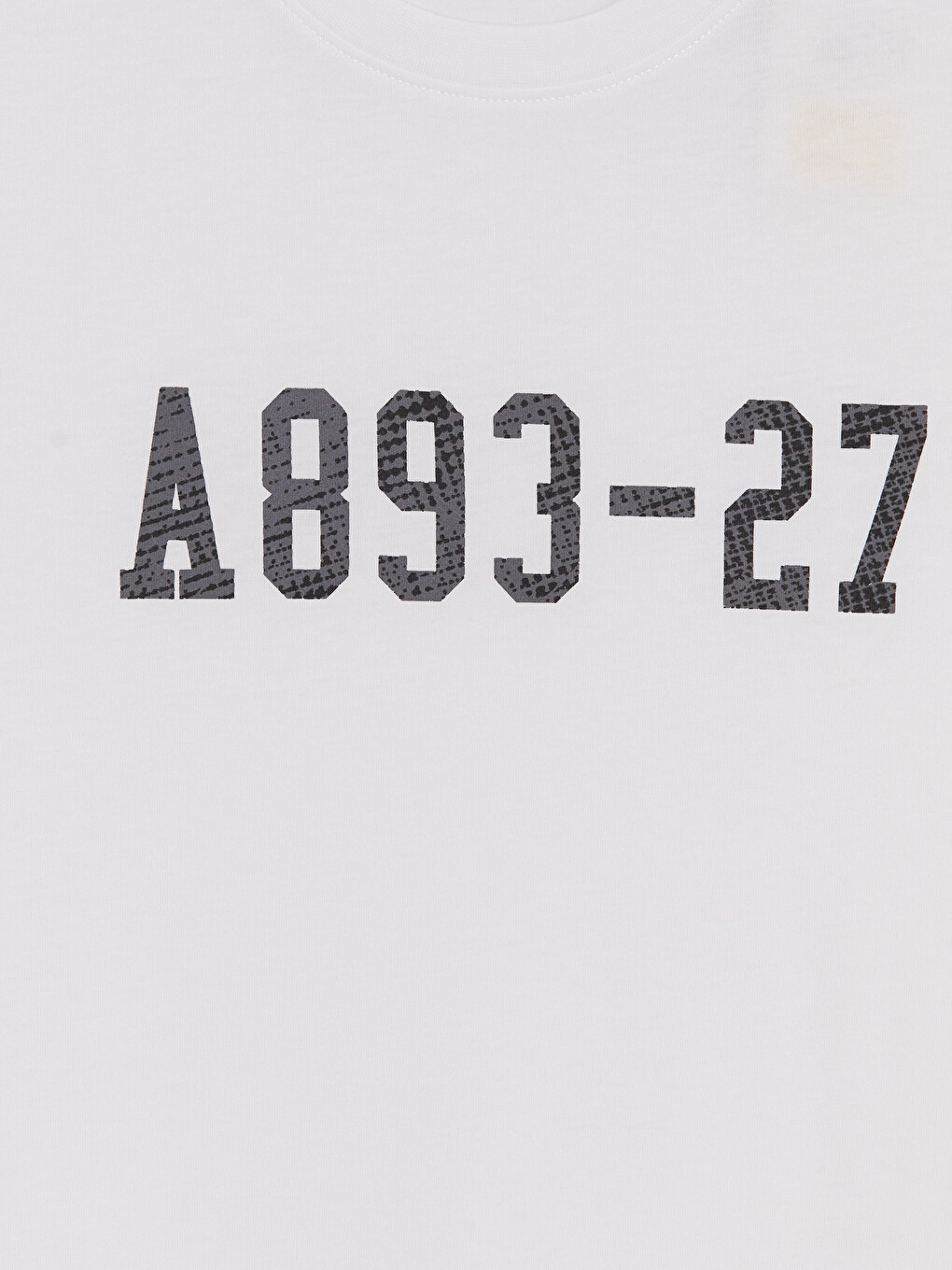 Man White Sports T-shirt-1