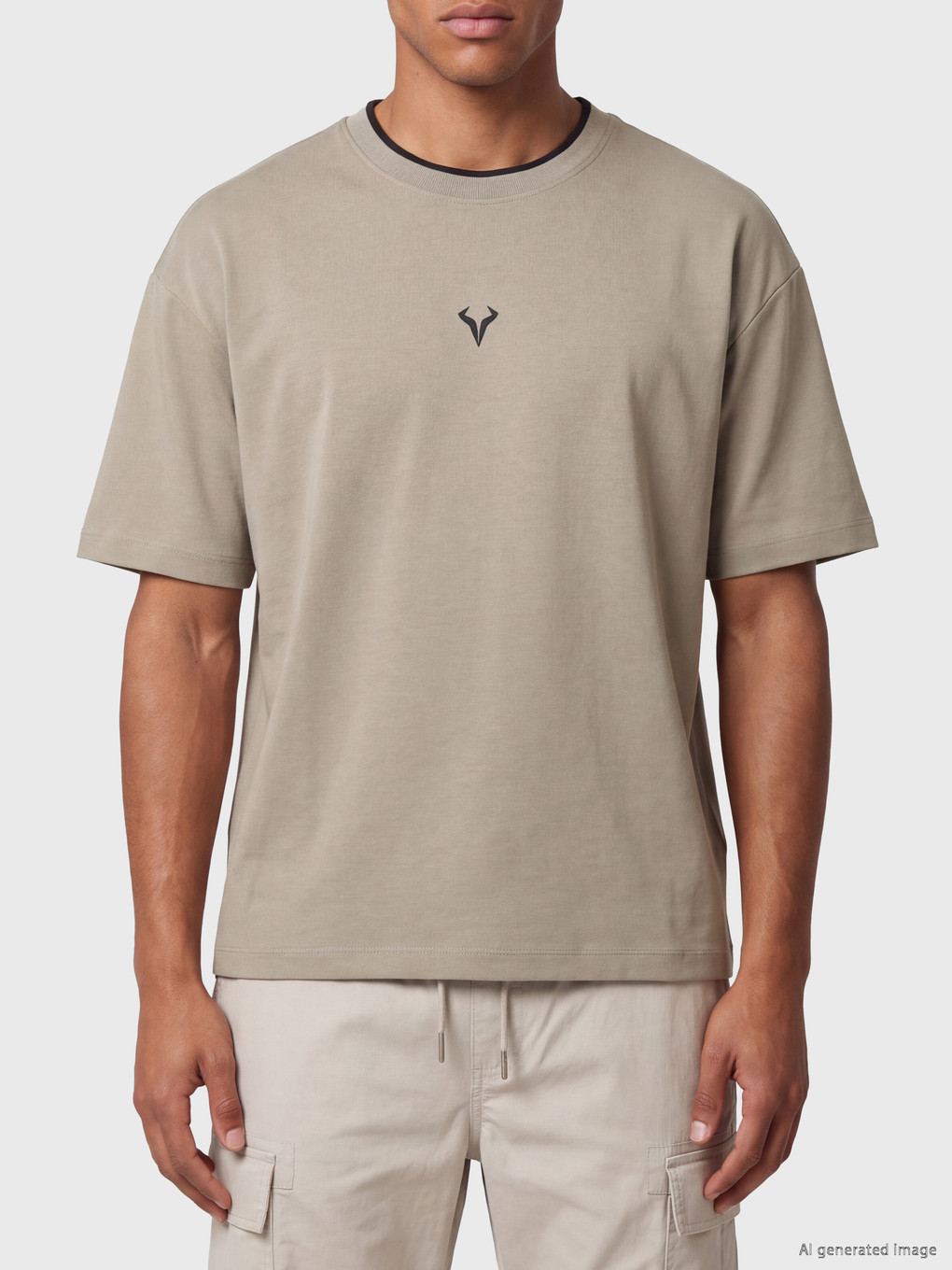 Crew Neck Men's T-shirt-2