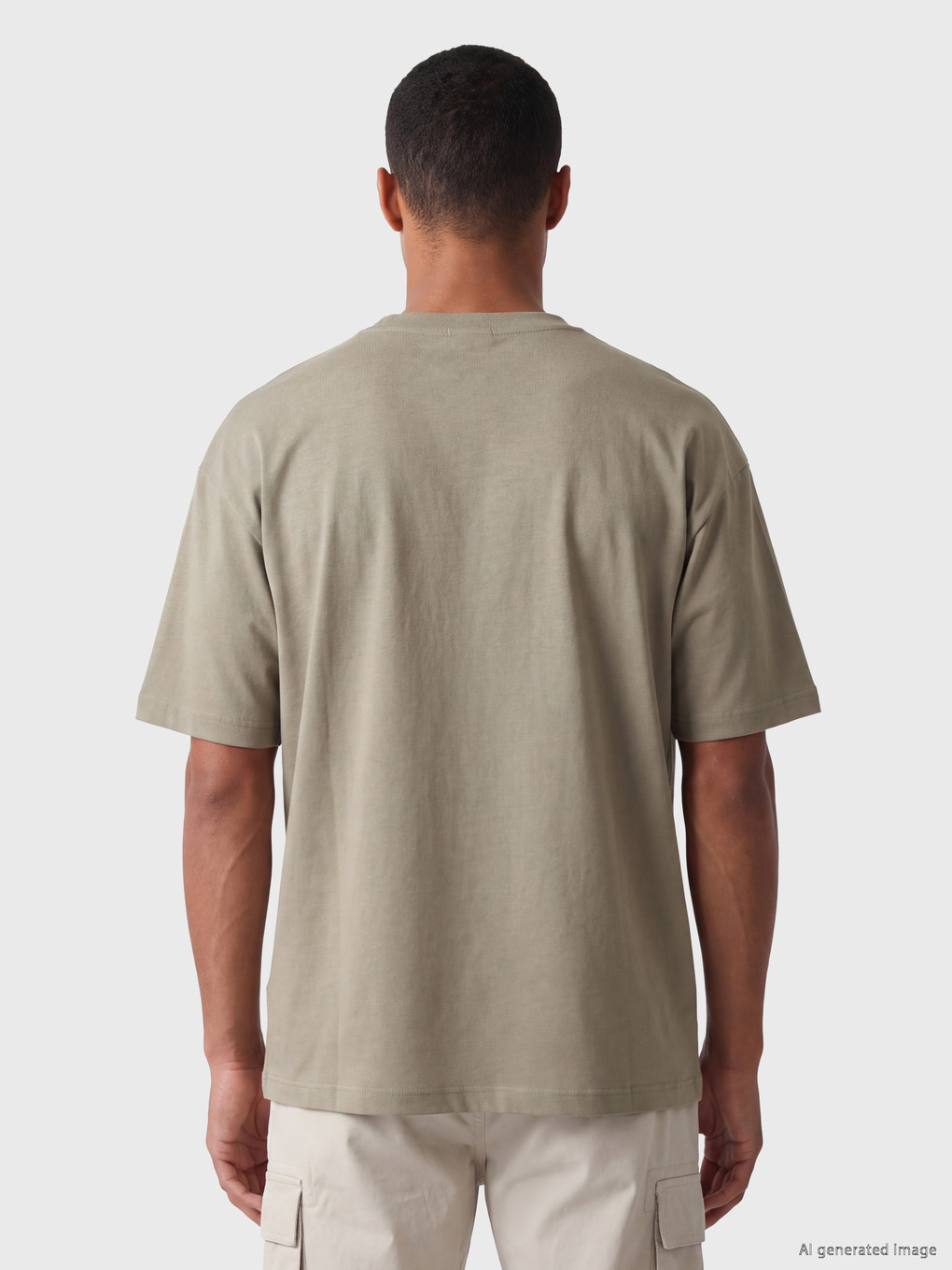 Crew Neck Men's T-shirt-3
