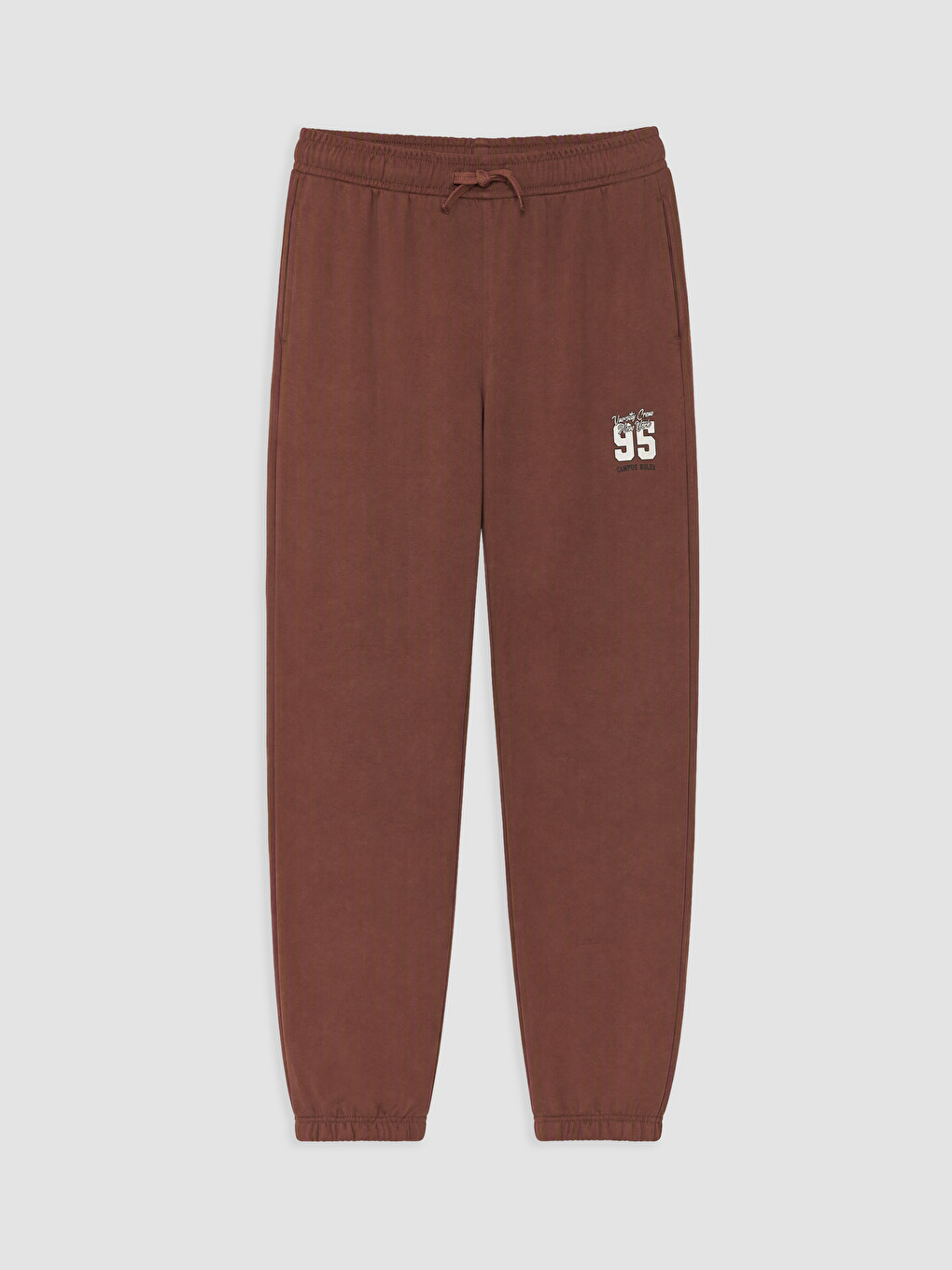 Boy Brown Jogger Sweatpants