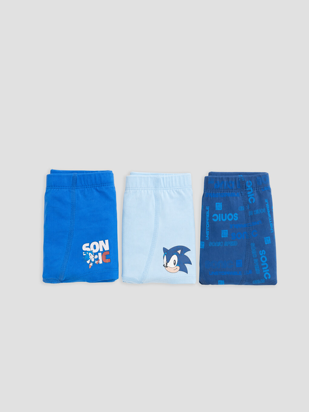 Sonic Printed Boys' Boxer 3-pack