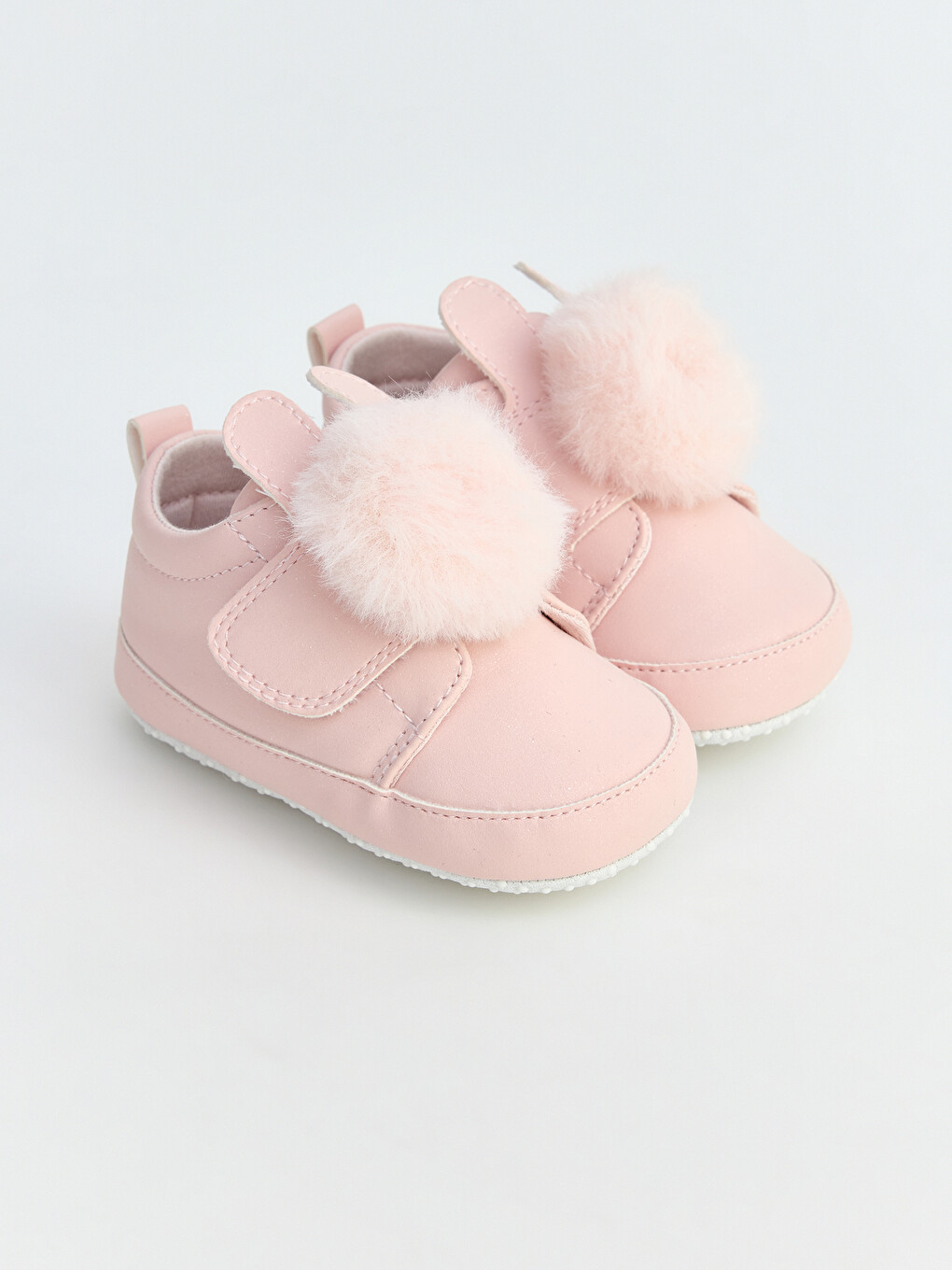 Girl Pink Pram Shoes