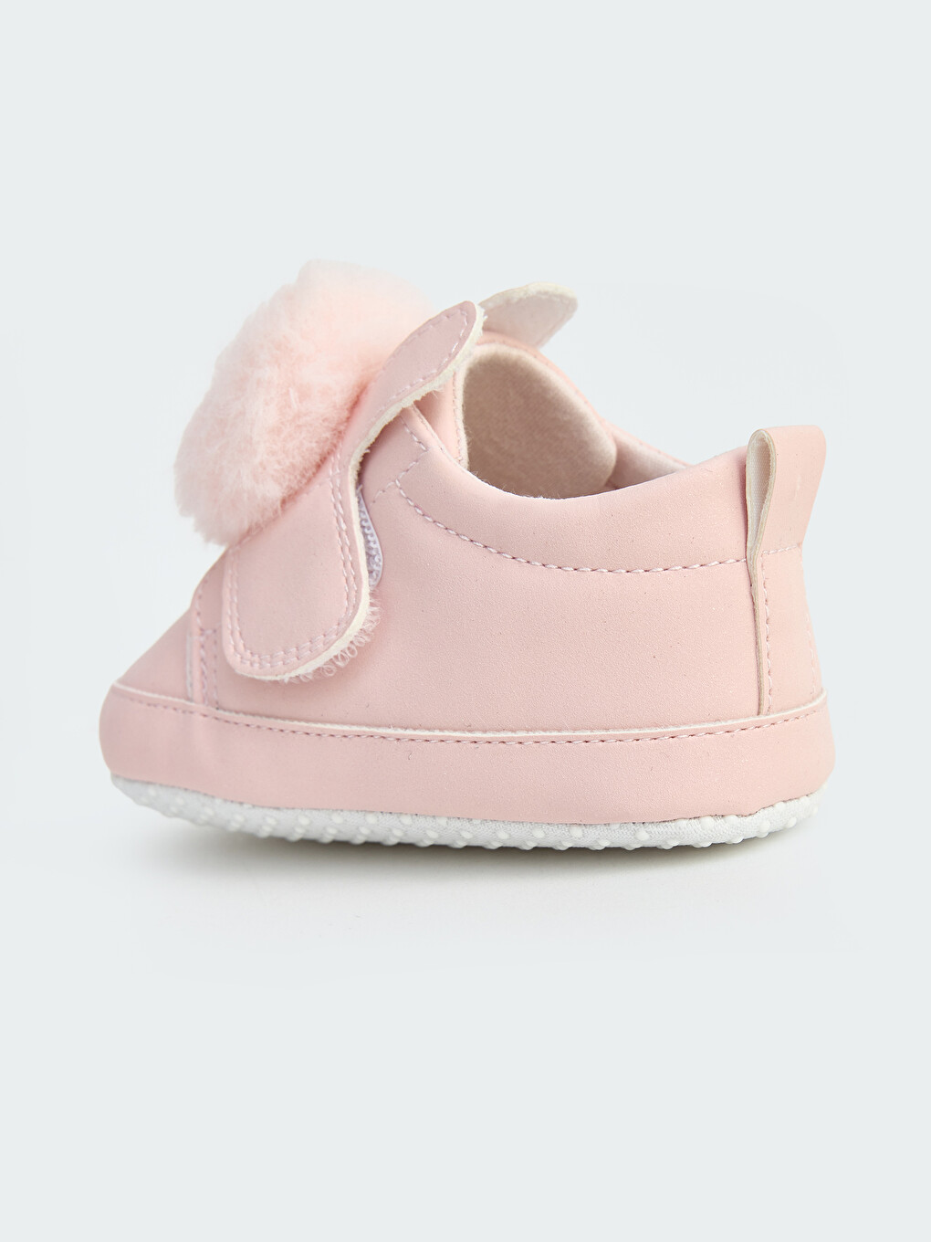 Girl Pink Pram Shoes-4
