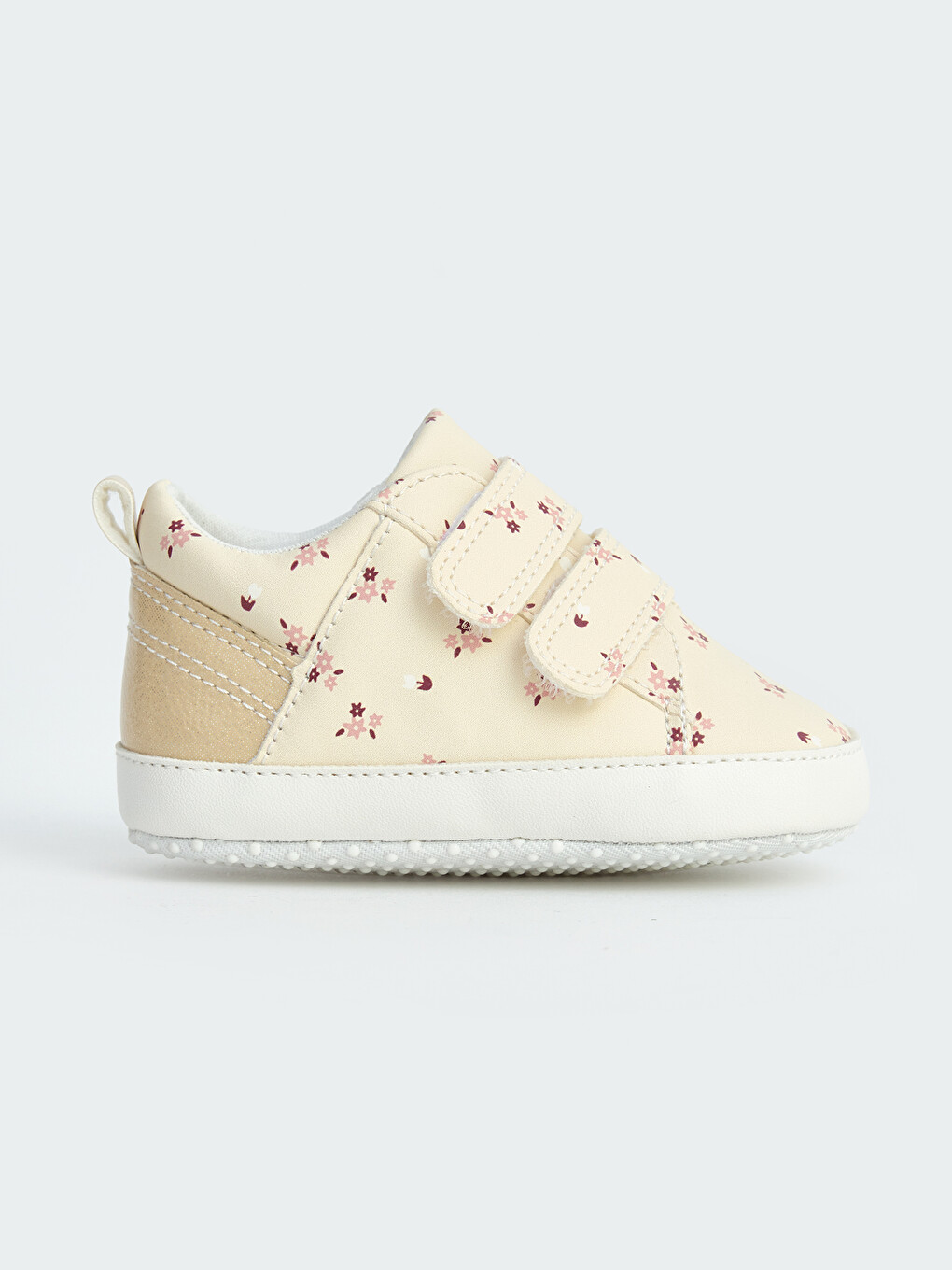 Chaussures de poussette Beige Bébé Fille-1