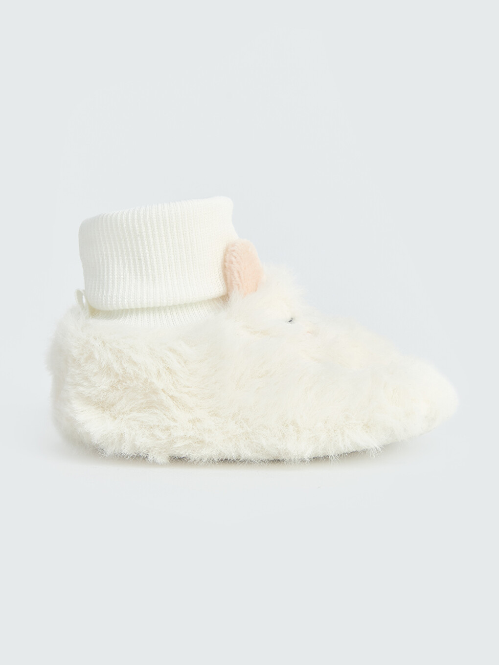Baby Girl Ecru Pre-walker Shoes-1