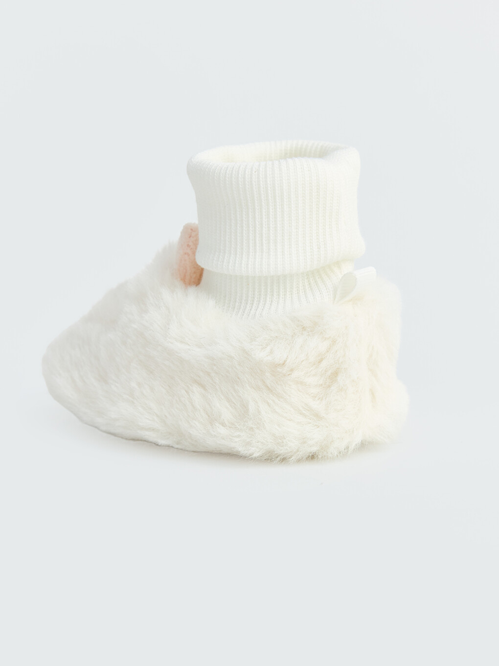 Baby Girl Ecru Pre-walker Shoes-4