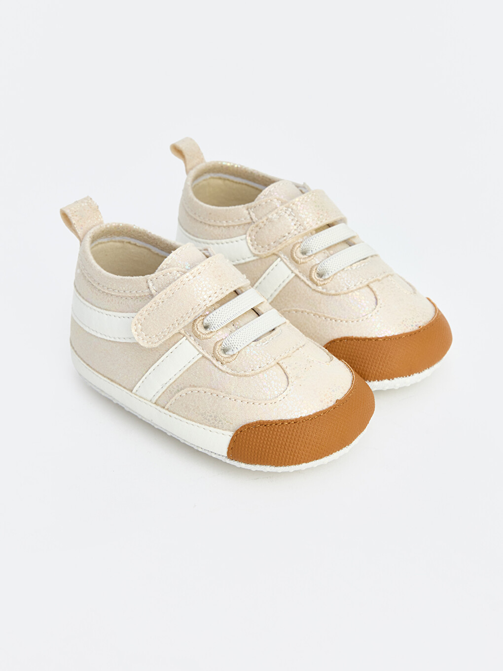 Baby Girl Ecru Pram Shoes
