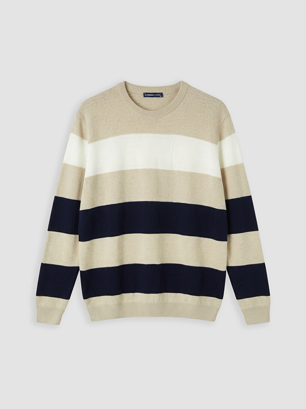 Pull-over Marine Homme-3