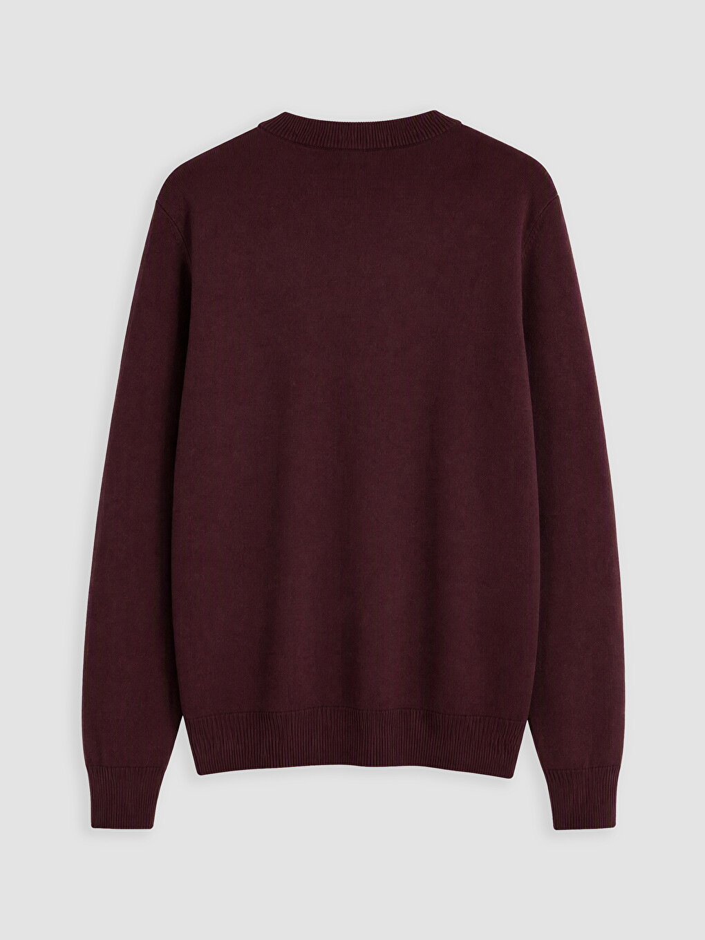 Man Bordeaux Sweater-5