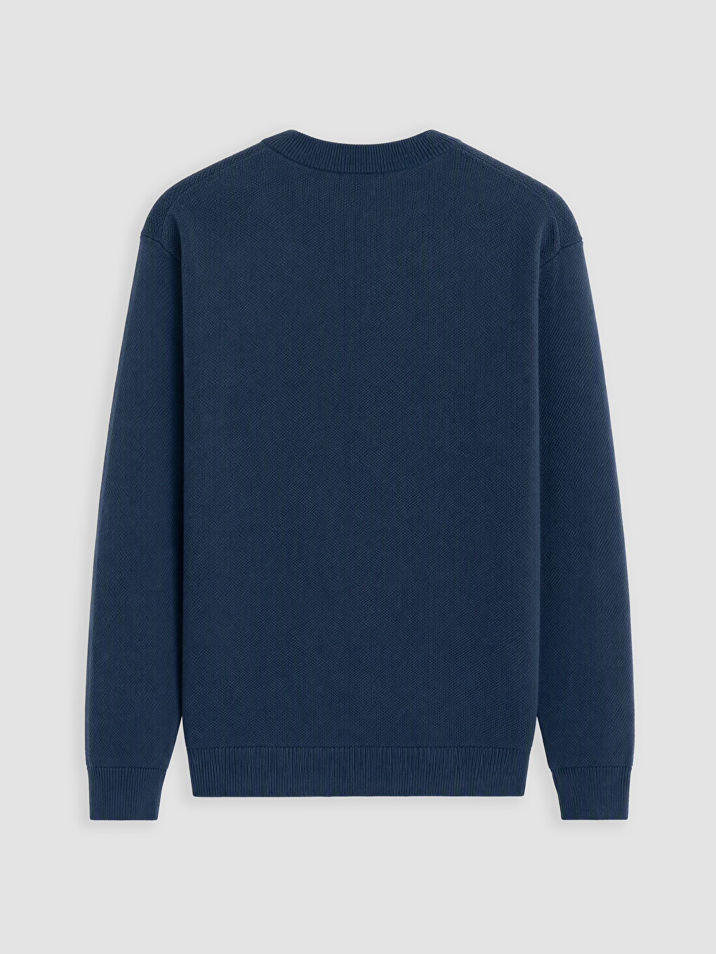 Man Petrol Sweater-2