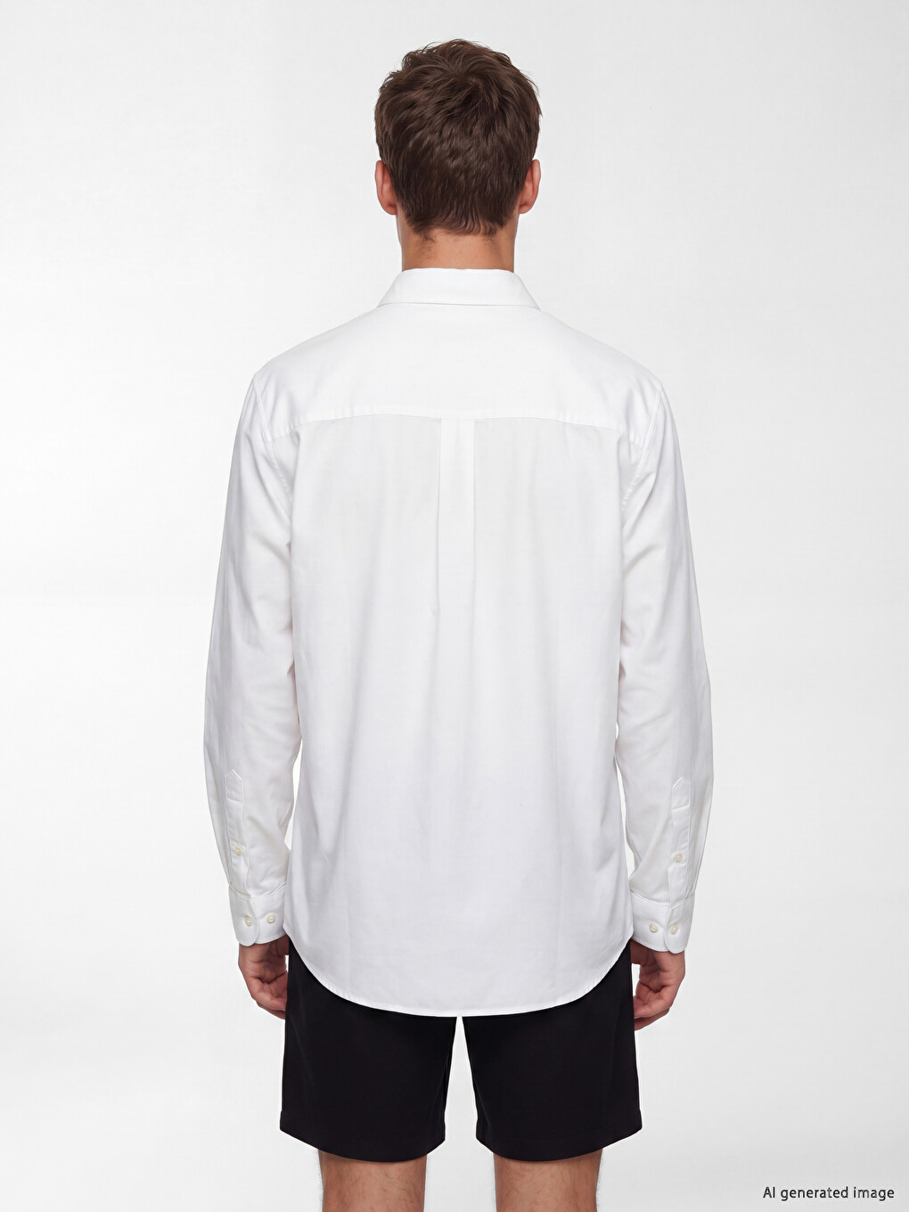 Regular Fit Oxford Men's Shirt-3