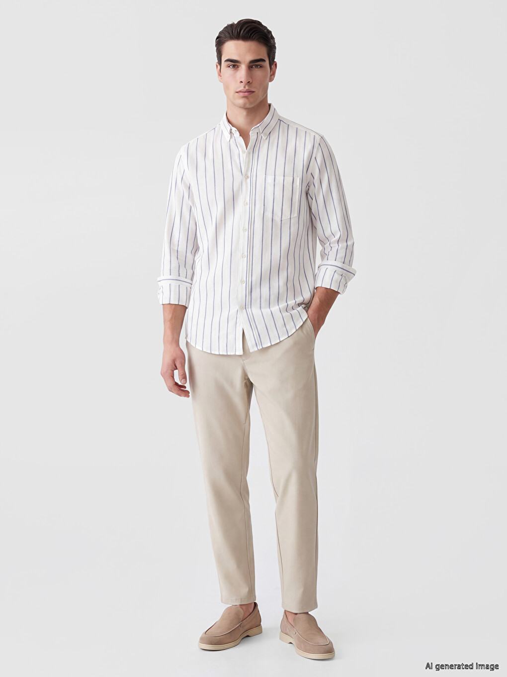 Man White Shirt-1
