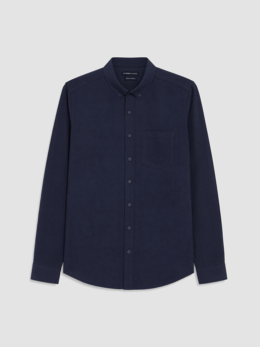 Regular Fit Poplin Men's Shirt-3