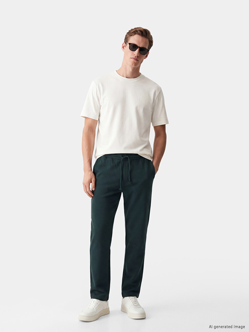 Pantalon De Survêtement Homme Coupe Régulière