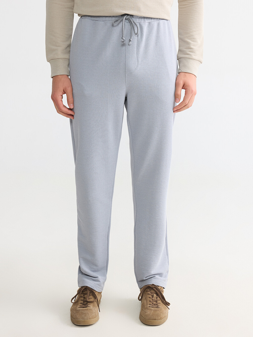 Man Grey Sweatpants-1