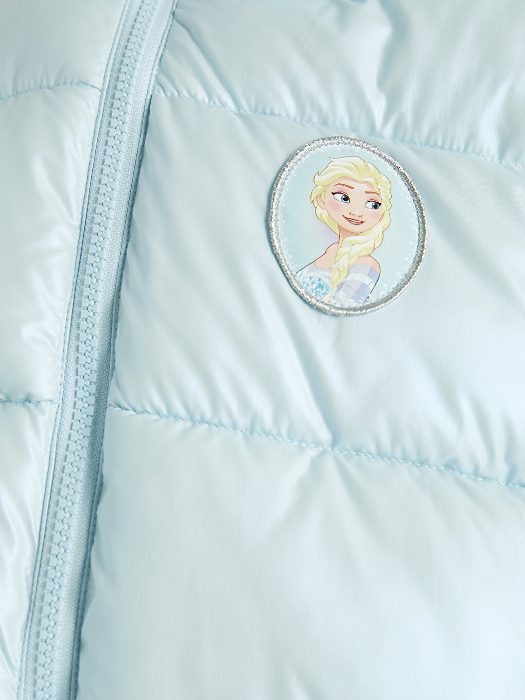 Wasserabweisender Steppmantel Für Mädchen Mit Frozen-lizenz-2