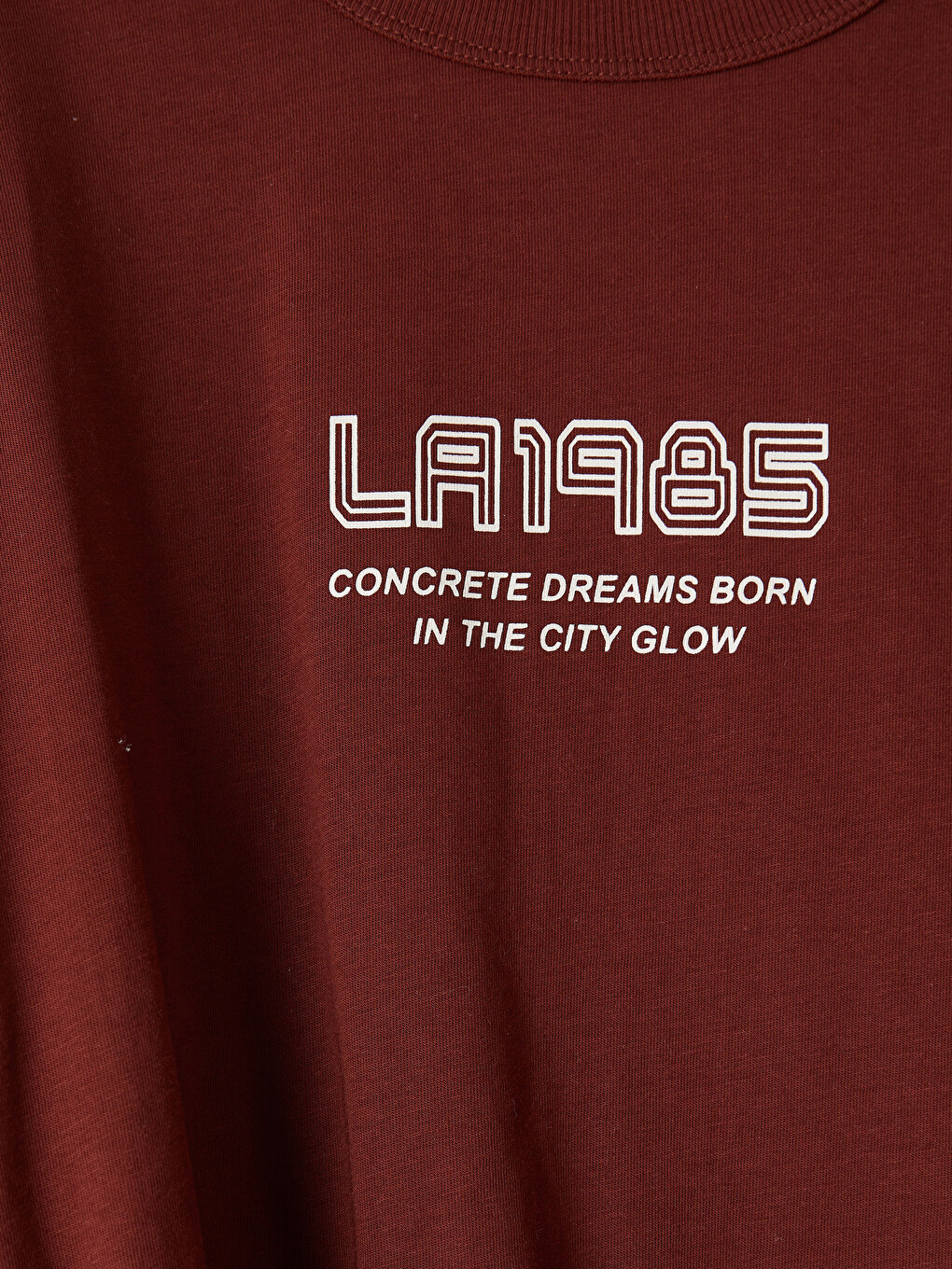 Djalë Ngjyre Kafe T-shirt-1
