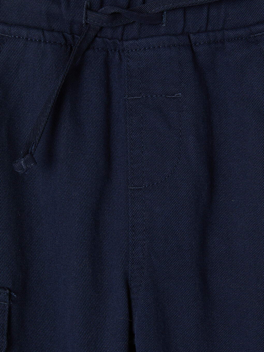 Regular Fit Boys' Gabardine Cargo Trousers-1