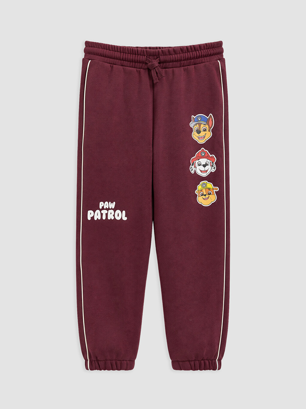 Pantalon De Survêtement Rouge Bordeaux Garçon