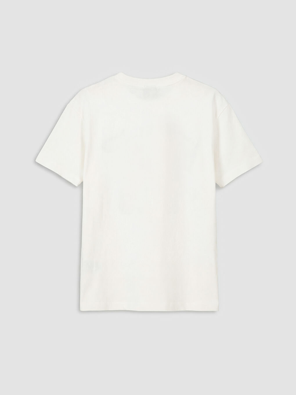 تي شيرت أولادي مطبوع بنمط NYC بياقة دائرية-1