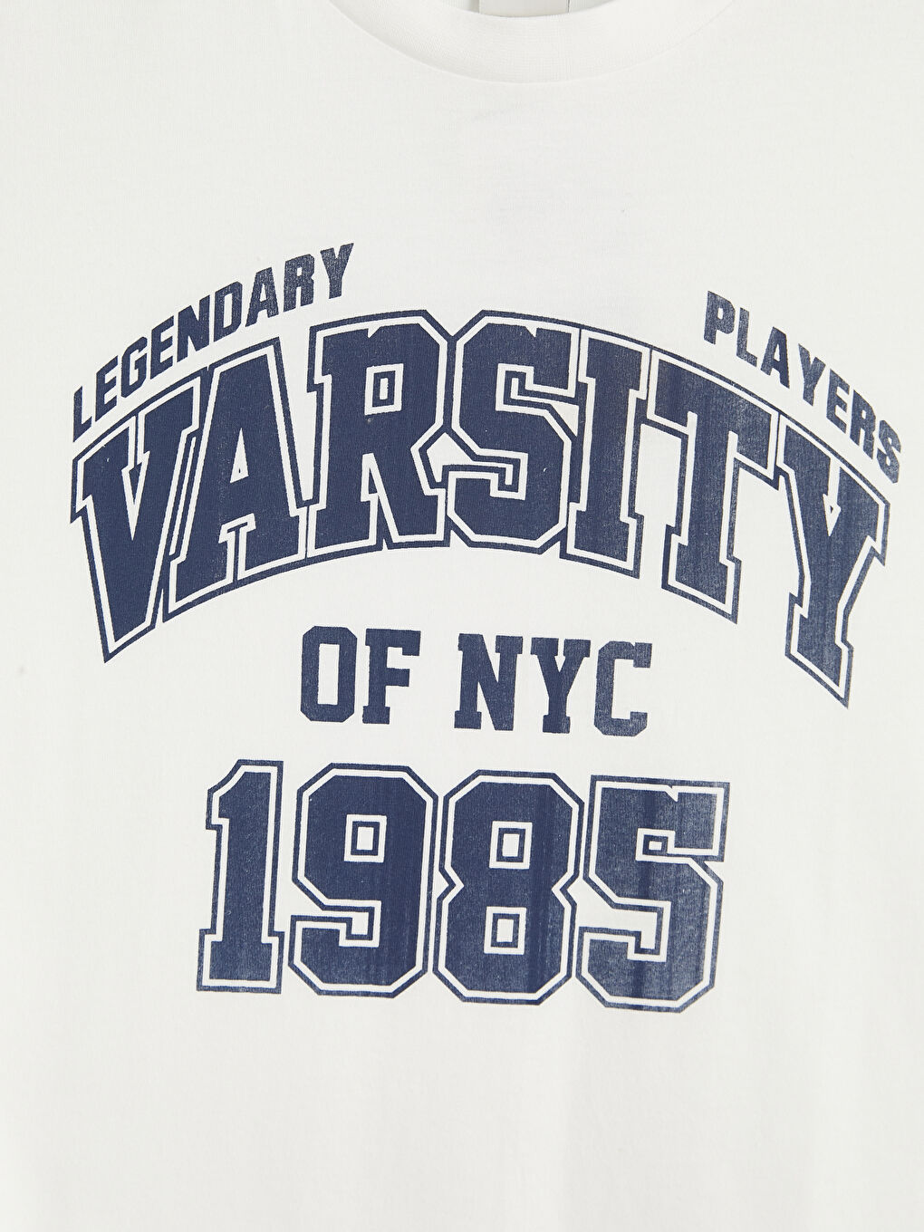 تي شيرت أولادي مطبوع بنمط NYC بياقة دائرية-3