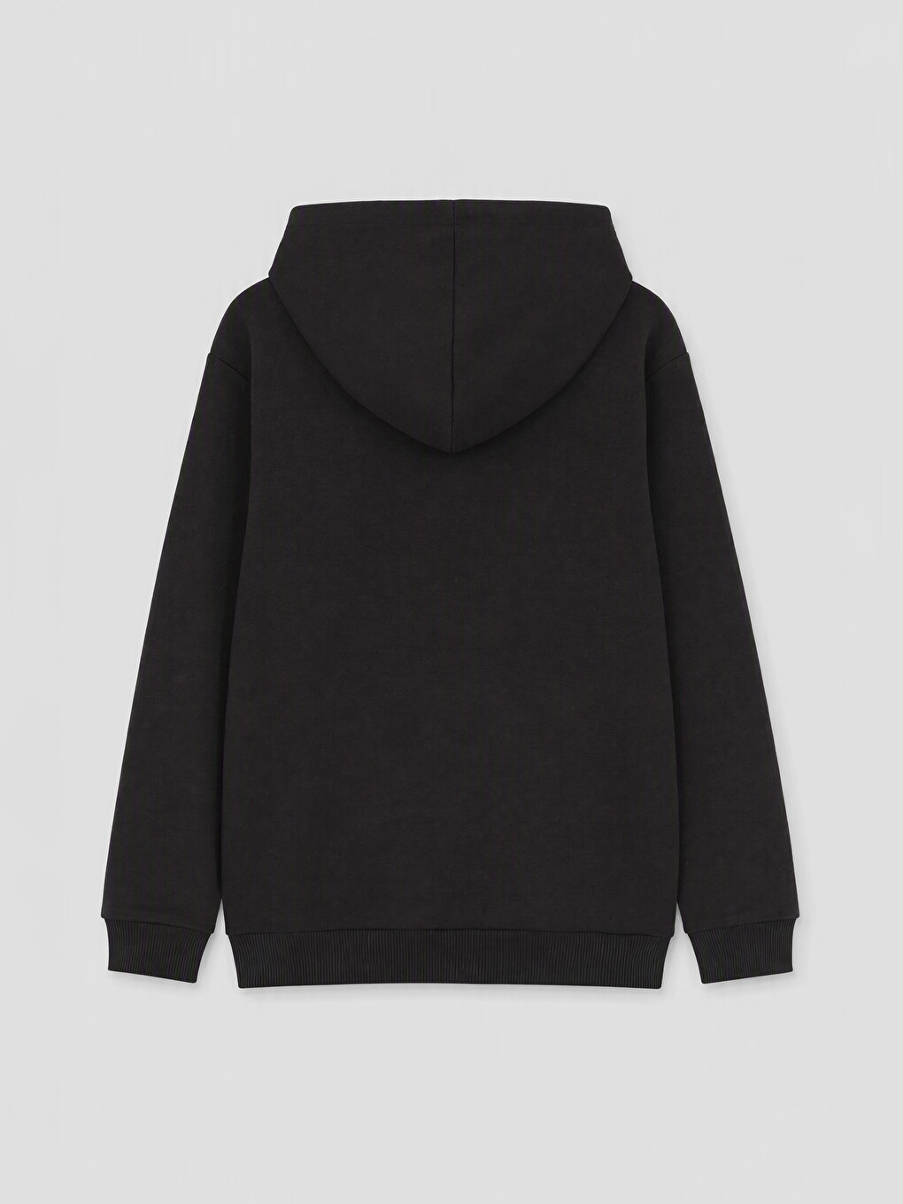 Hooded Thick Boys' Zippered Sweatshirt-1