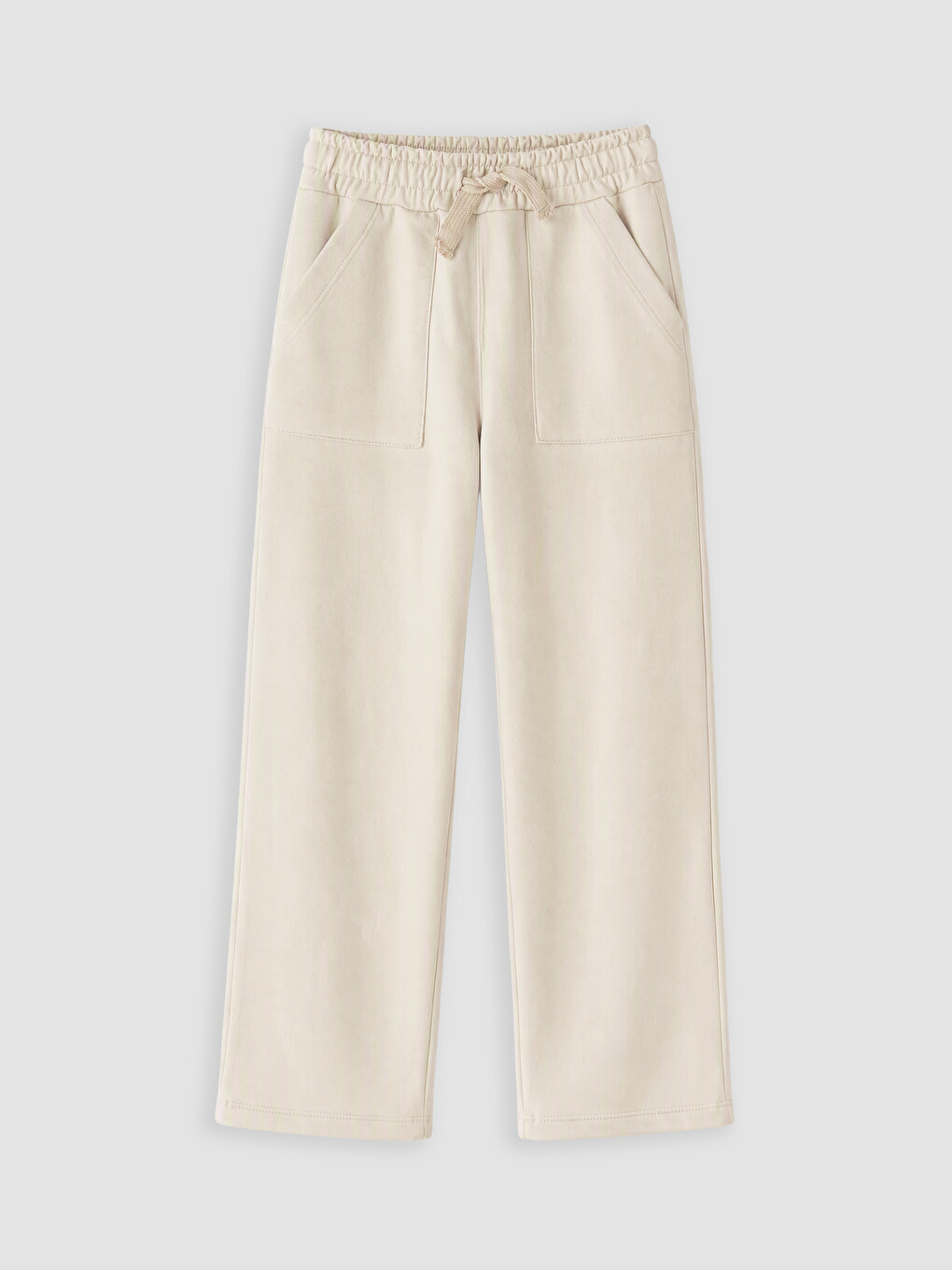 Elastic Waist Wide Leg Boys' Sweatpants
