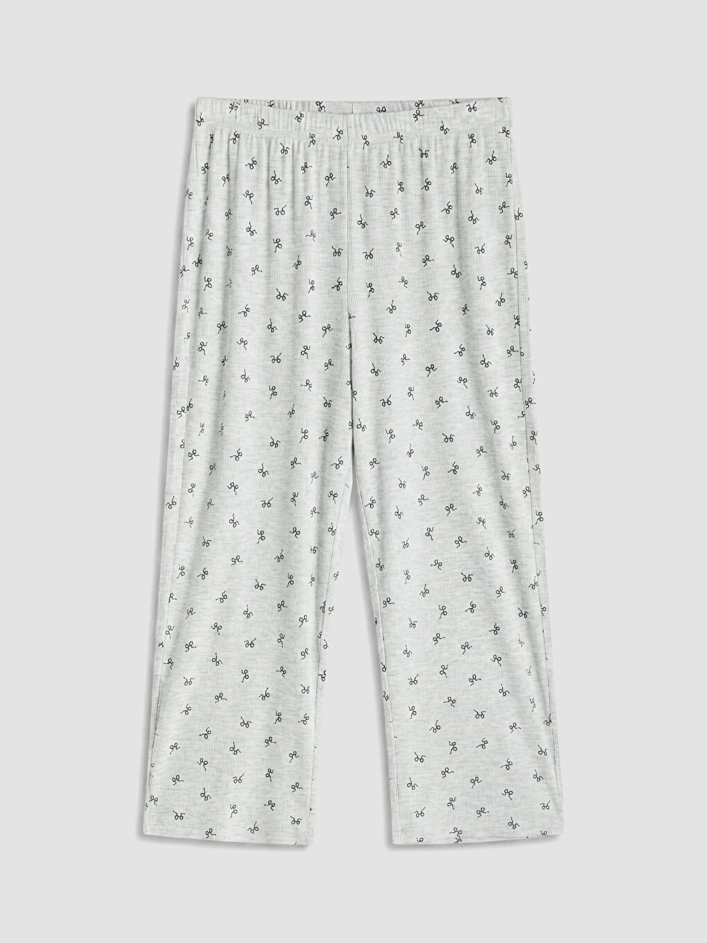 Femër Gri Set Pizhamash Capri-5