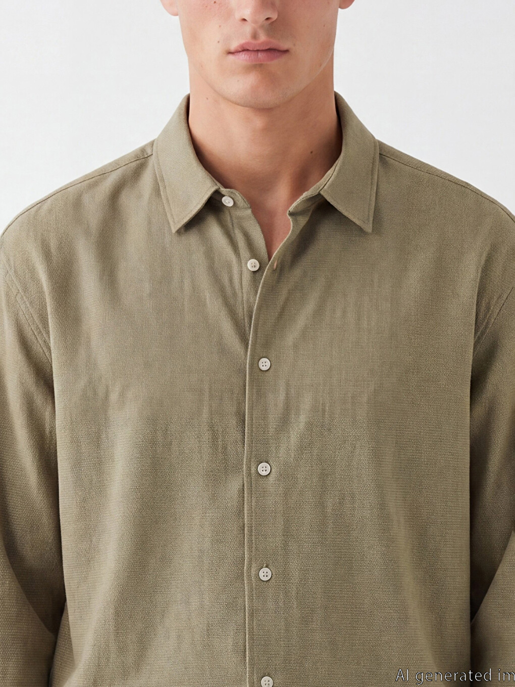 Regular Fit Textured Men's Shirt-2