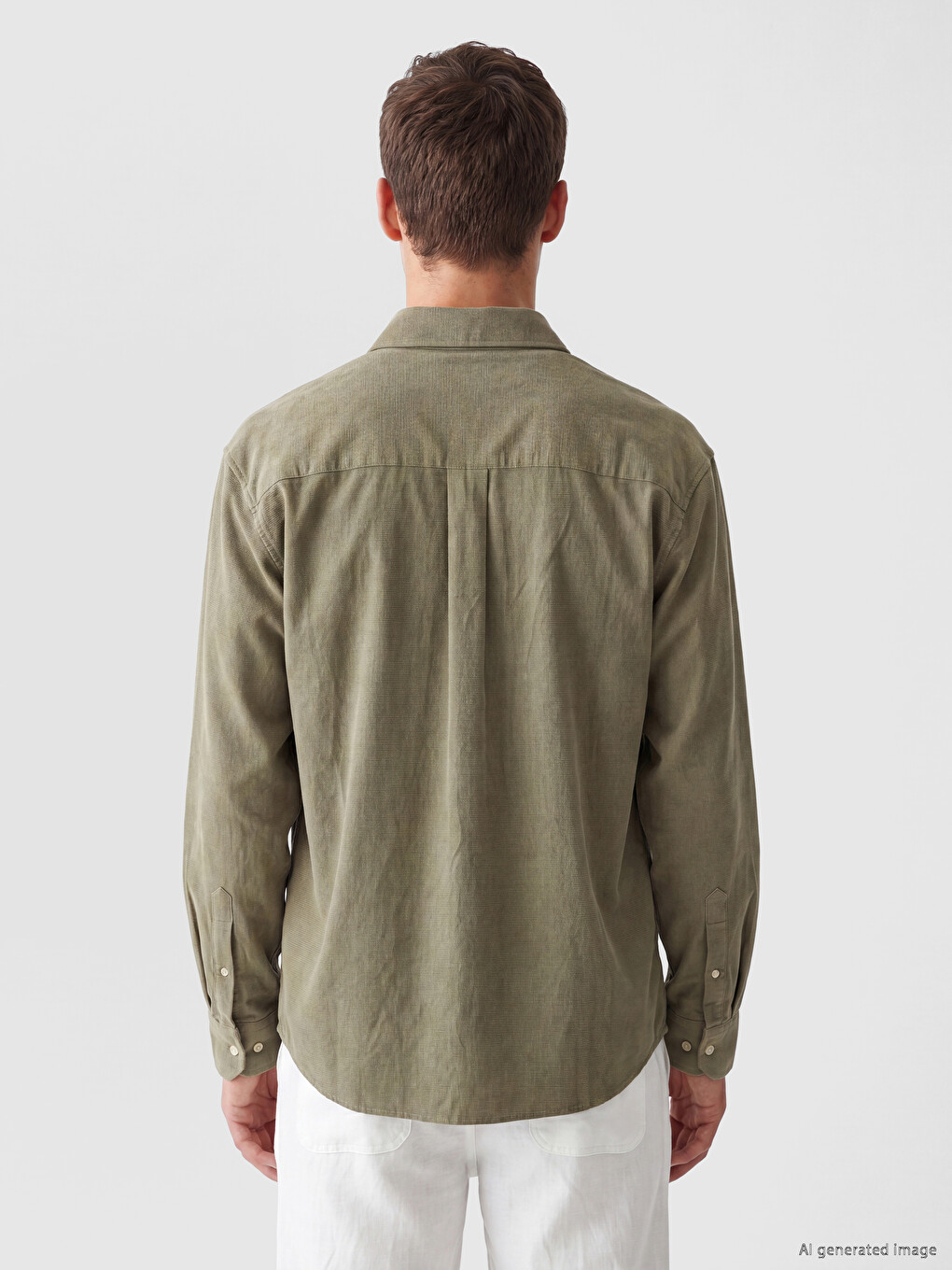 Regular Fit Textured Men's Shirt-3