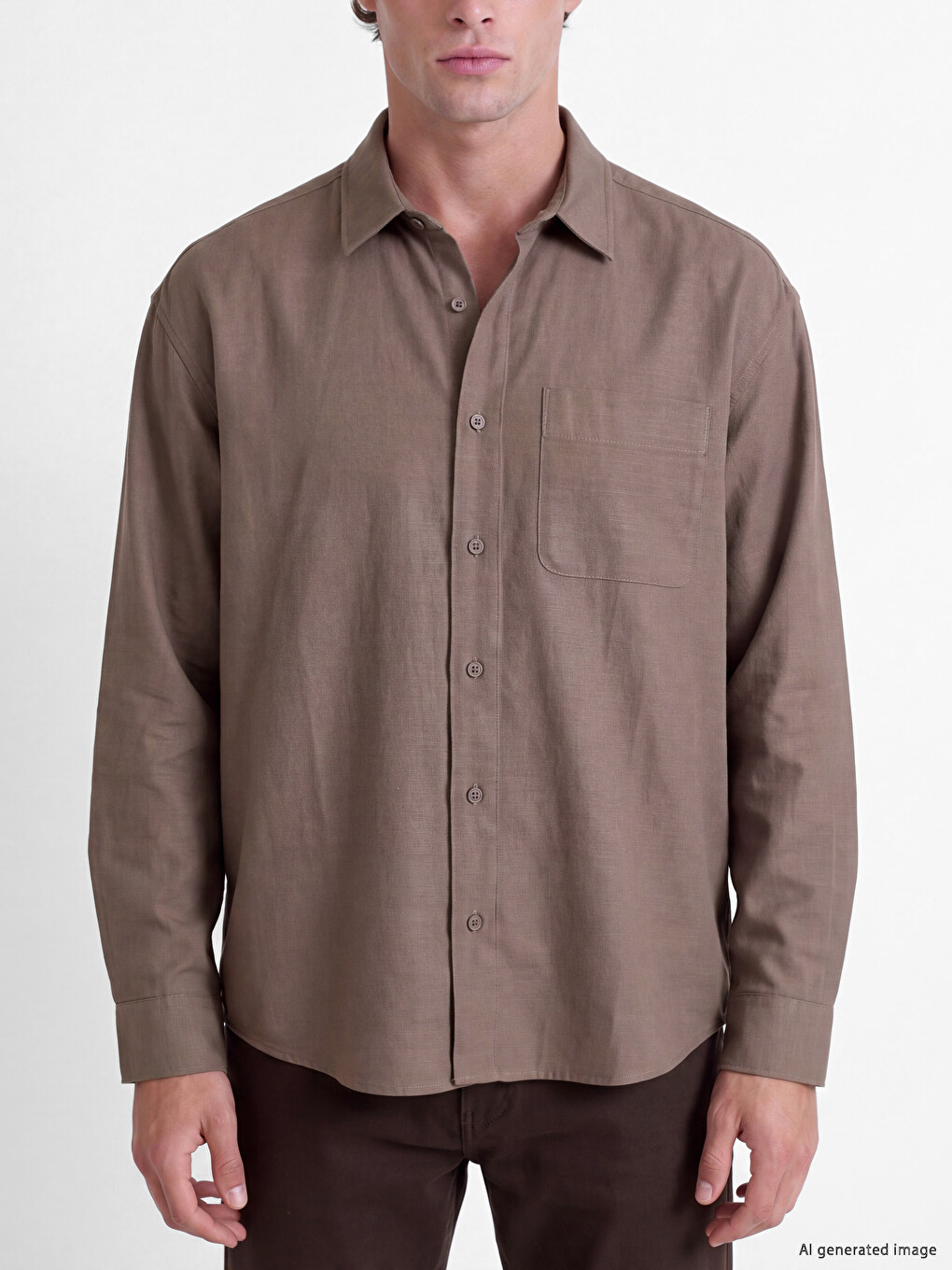 Chemise Texturée Standard Fit Pour Homme-2