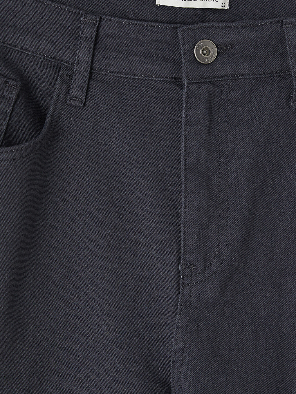 Lacivert Slim Fit Pamuklu Erkek Chino Pantolon-1