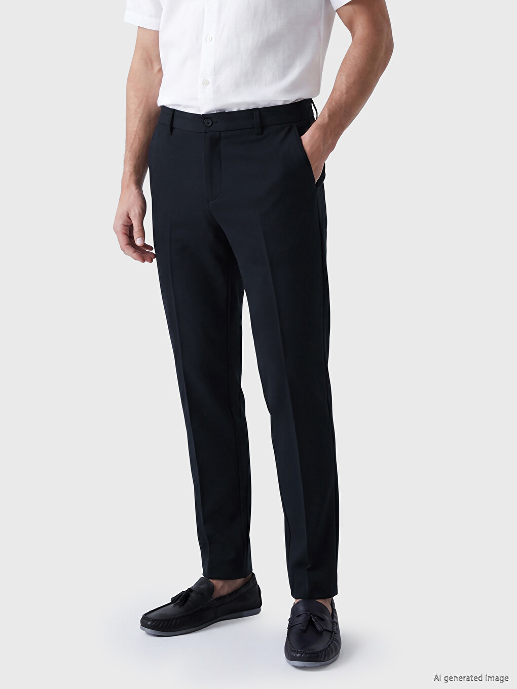 Pantaloni Chino Slim Fit Bărbați-2