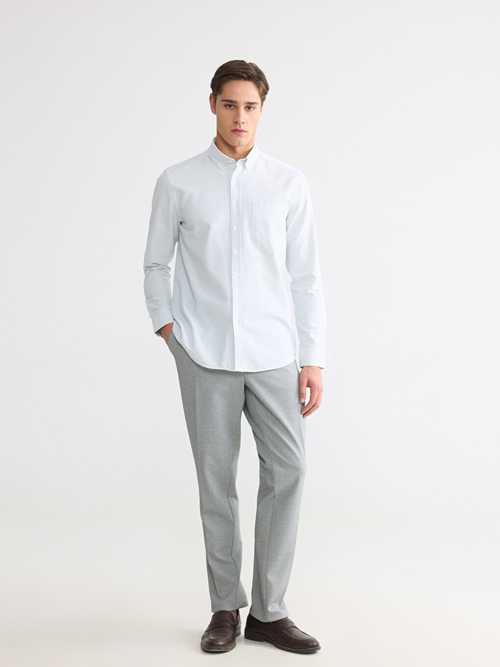 Slim Fit Men's Chino Trousers