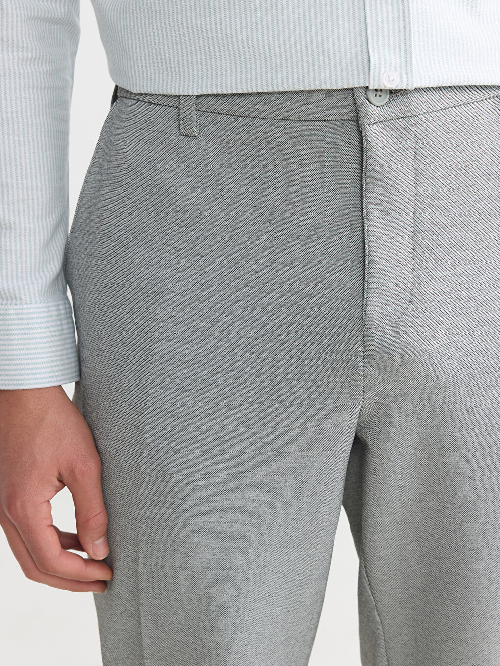 Slim Fit Men's Chino Trousers-2