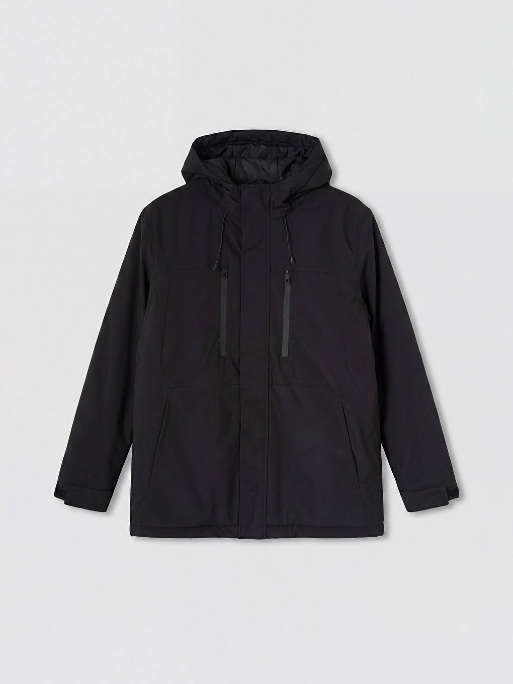 Standard Fit Hooded Men's Puffer Coat-5