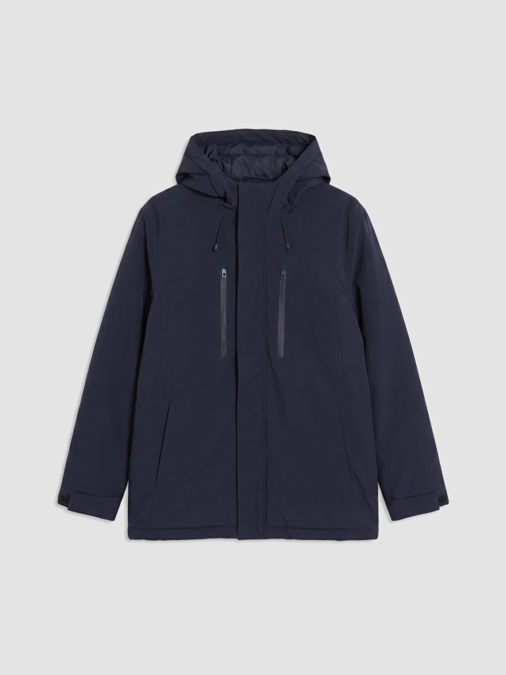 Standard Fit Hooded Men's Puffer Coat-3