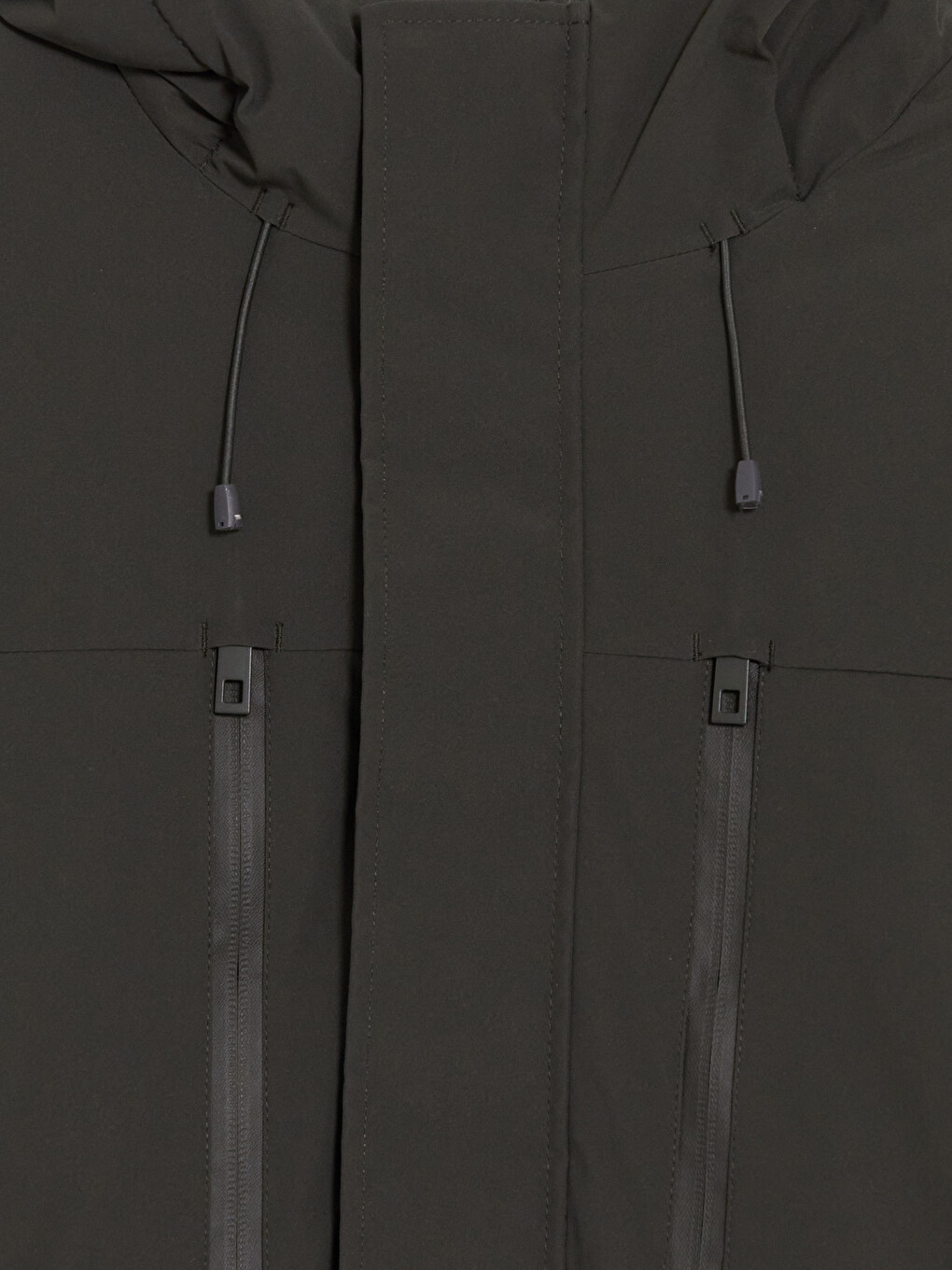 Man Khaki Puffer Coat-5