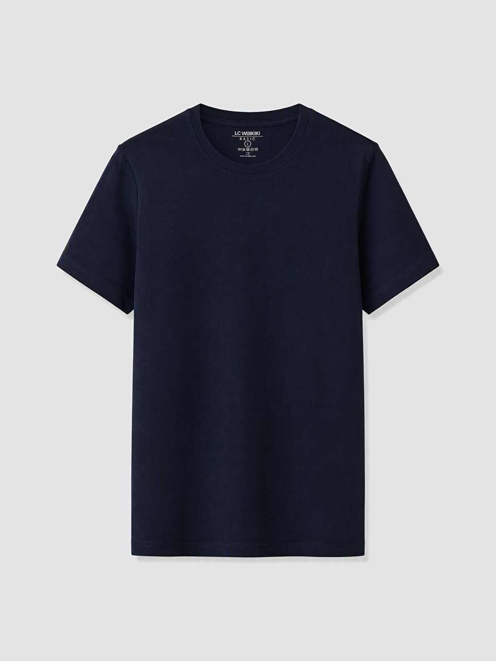 Man Navy T-shirt-4