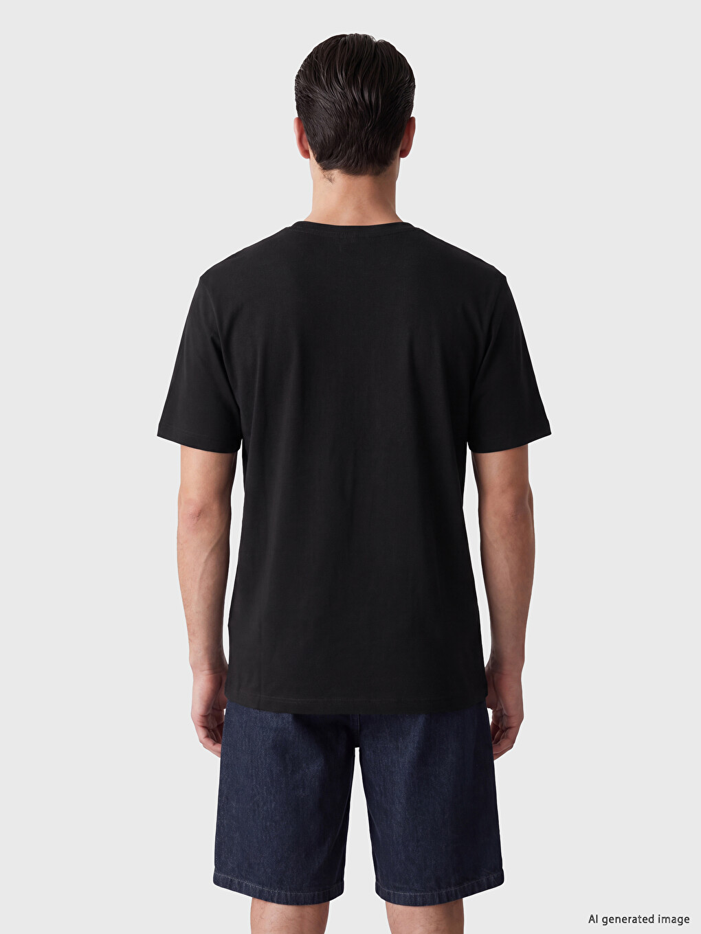 تي شيرت قماش رقيق Regular Fit /03-2
