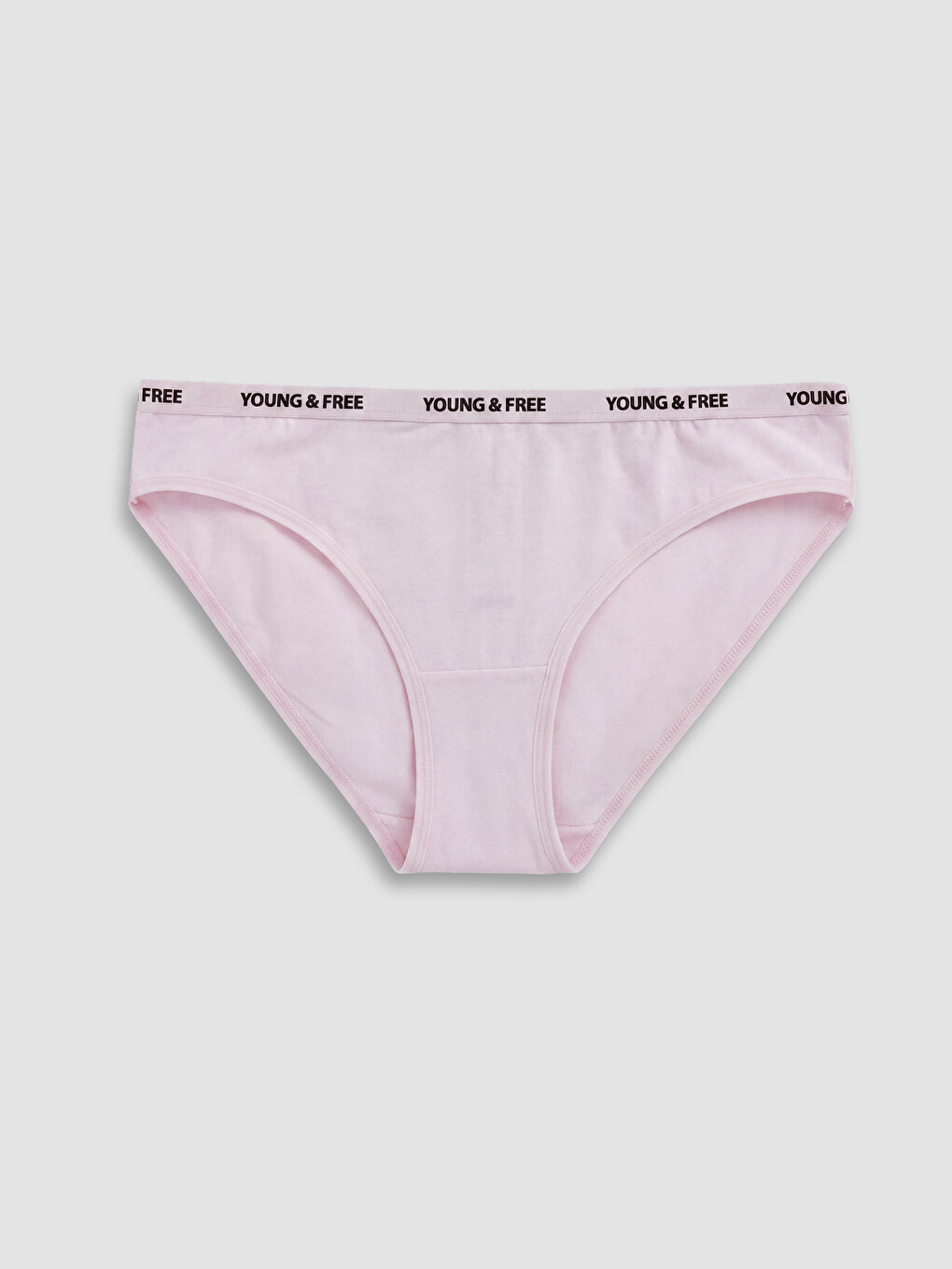 Pembe Baskılı Bikini Külot 3'lü-3