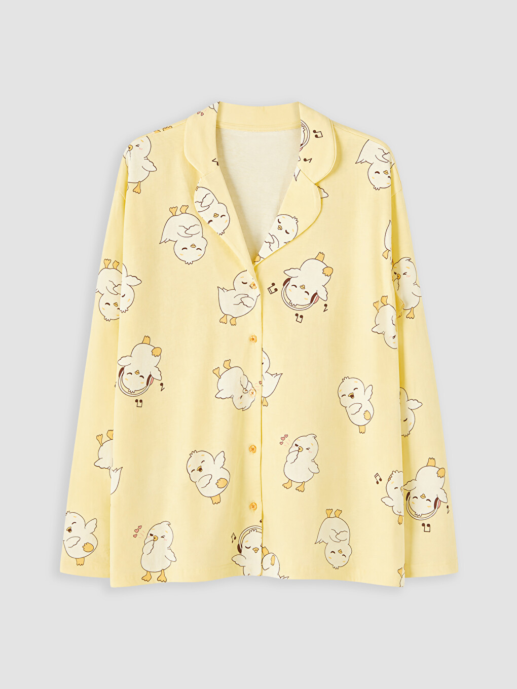 Woman Yellow Pyjama Set-1
