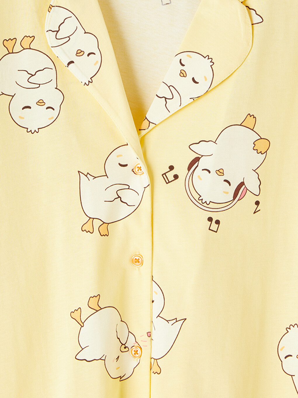 Woman Yellow Pyjama Set-2