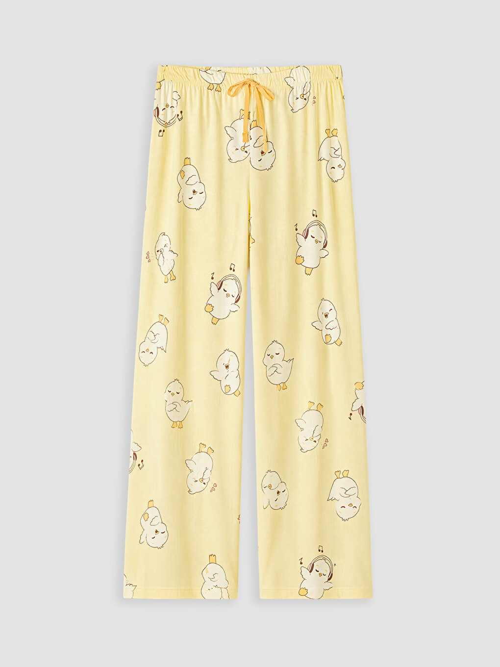 Woman Yellow Pyjama Set-4
