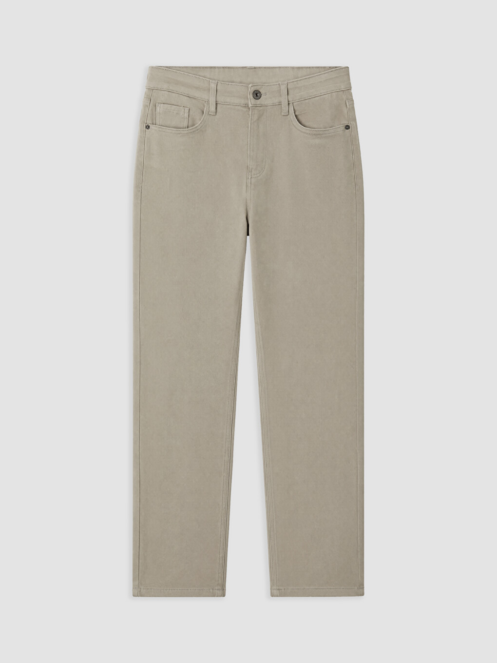 Regular Fit Muške Chino Pantalone-3