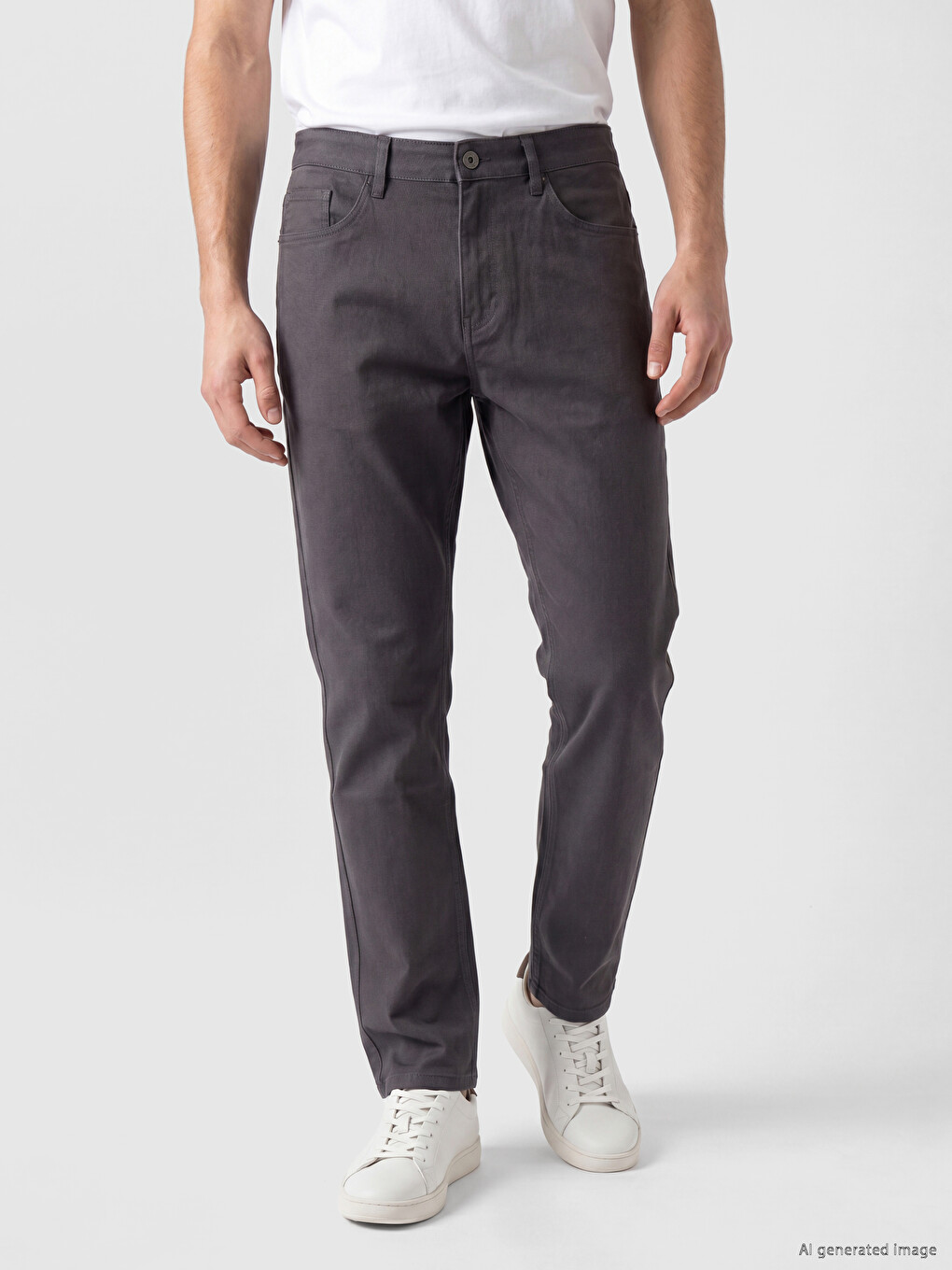 Regular Fit Men's Chino Trousers-1
