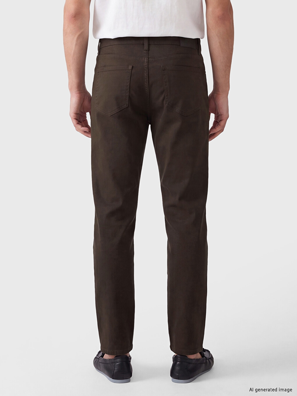 Regular Fit Men's Chino Trousers-3