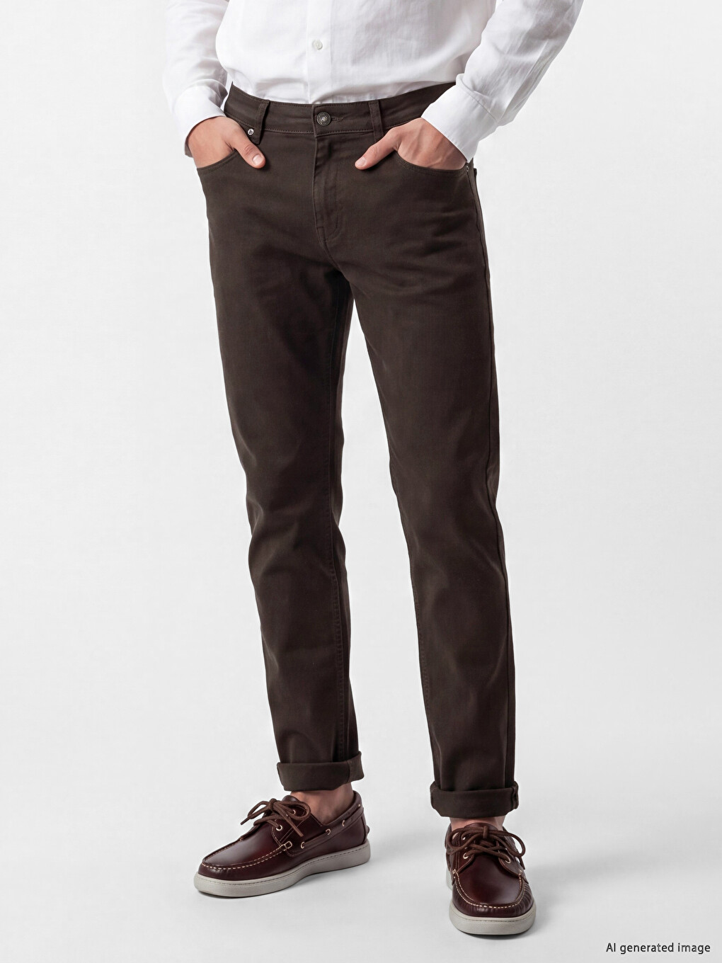 Regular Fit Men's Chino Trousers-1