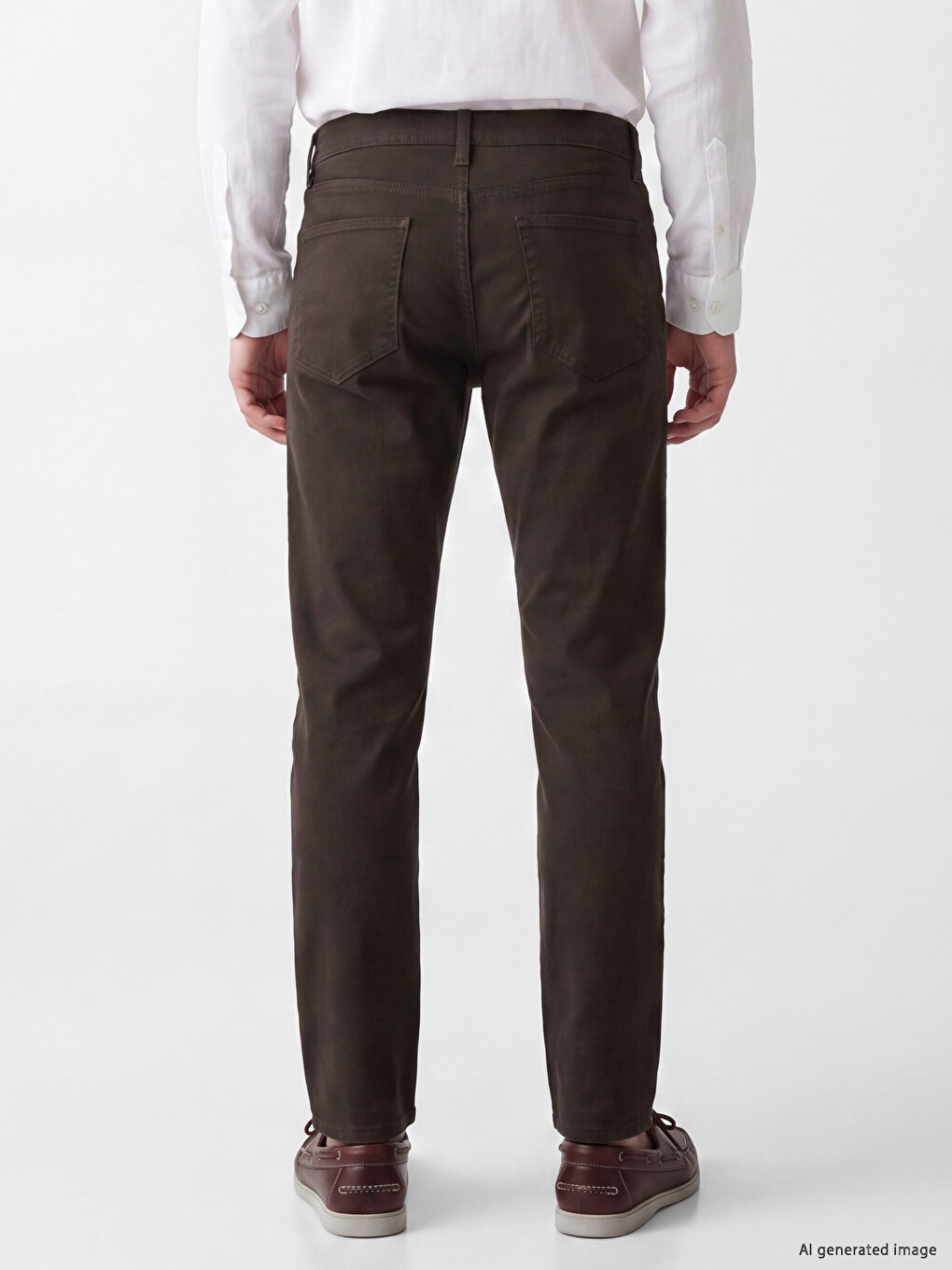 Regular Fit Men's Chino Trousers-2