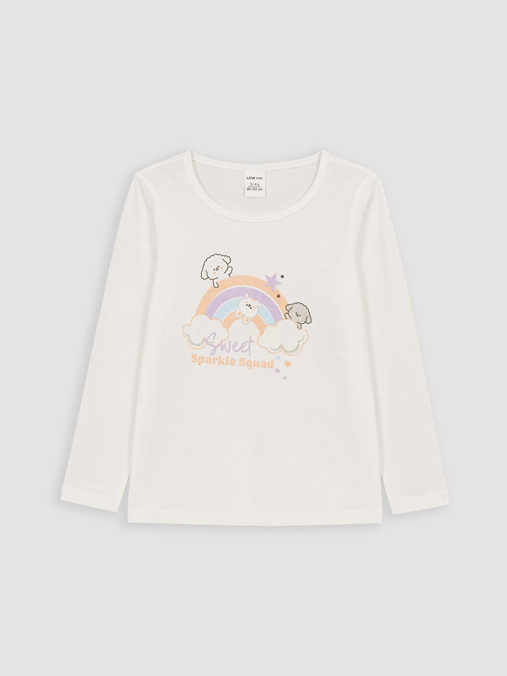 Printed Girls' Pyjamas Set-1